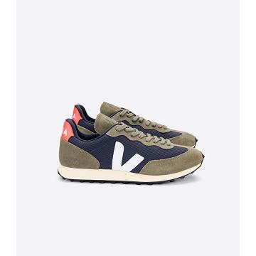 Veja RIO BRANCO ALVEOMESH Women's Running Shoes Olive | NZ 422UZG